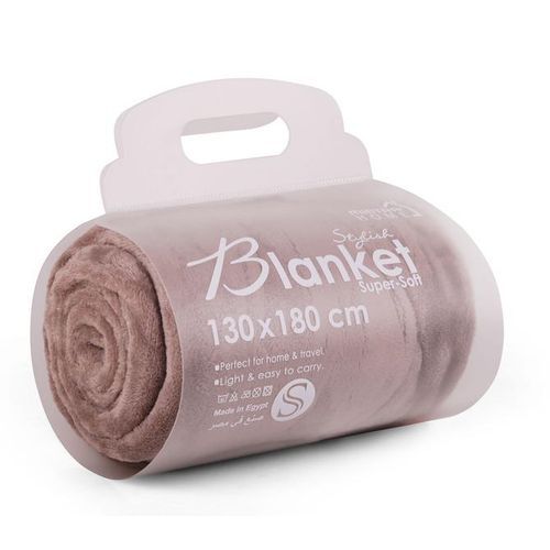 Mintra Warm Microfiber Blanket - 1 Piece - Mocca.(S)