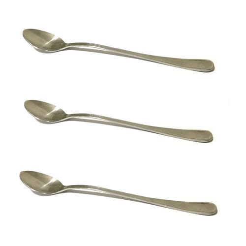 Amana -Stainless Steel Long metal spoon - 3 Pcs