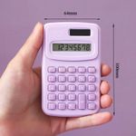 Mini Calculator 8 Digits Display - 4 Pcs
