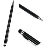 Metal Touch Pen For Writing & Smart Devices - 3 Pcs- Black