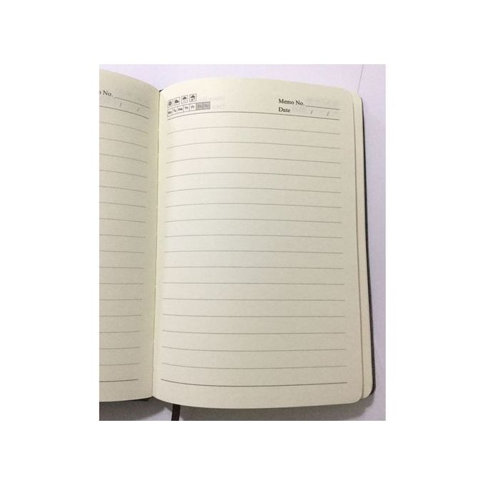 Multifunction A5 Notebook - Cream Paper - (Mobile & Cards & Pen) Case In Cover (1 Pc)