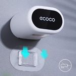 Ecoco Broom Holder With Strong Hook - Durable Back Adhesive - 3 Pcs