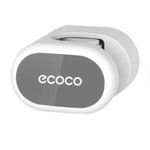 Ecoco Broom Holder With Strong Hook - Durable Back Adhesive - 3 Pcs