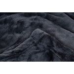Mintra (Super Soft) Warm Microfiber Blanket - Large - Gray