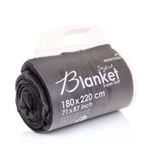 Mintra (Super Soft) Warm Microfiber Blanket - Large - Gray