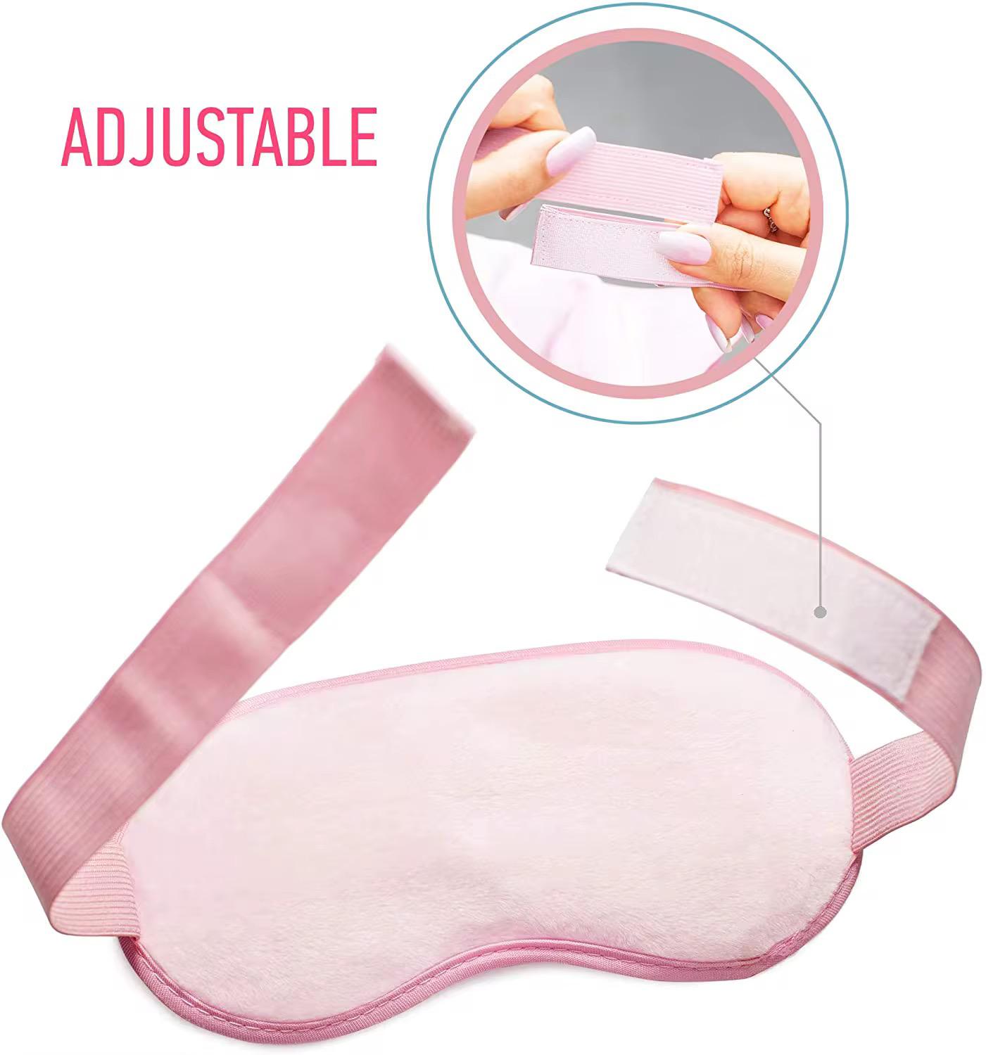 Cooling Gel Eye Mask, Reusable Gel Eye Bead Pad & Cool Compress For Puffy Eye & Dry Eye, Cold Eye Ice Mask Gel Pack With Plush Backing 1PC