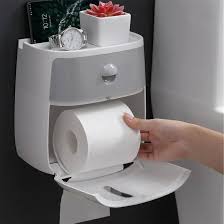 Ecoco Waterproof Tissue Box - Storage Drawer - Dust-proof