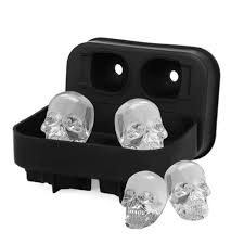 Skull Shaped Silicone Ice Mold