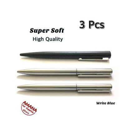Super Soft Plastic Pen- 3 Pieces