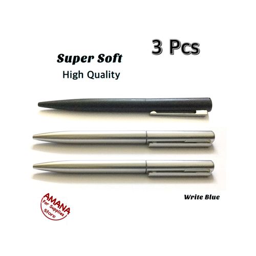 Super Soft Plastic Pen- 3 Pieces