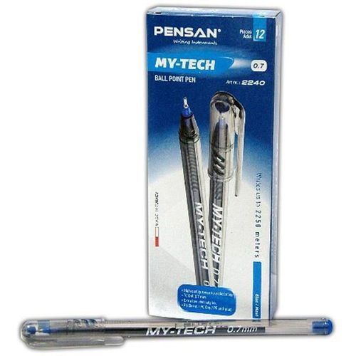 Pensan My Tech Ballpoint Pen - 0.7 -12 Pcs