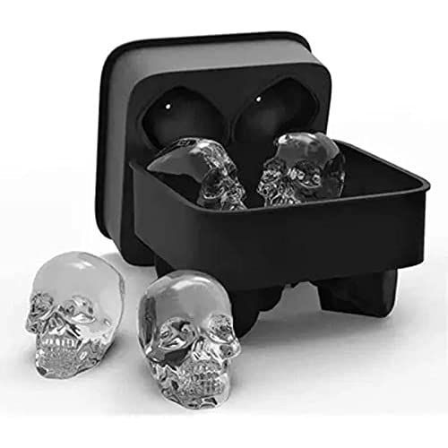 Skull Shaped Silicone Ice Mold