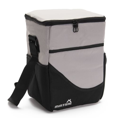 Mintra Large Cooling Bag (10 L) - High insulation - COOL FOR UP TO 2 Days - Grey