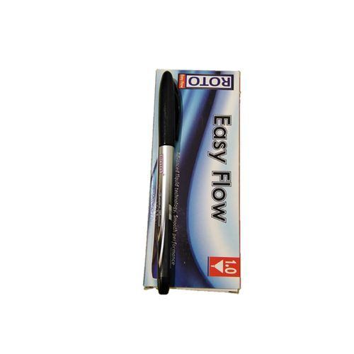 Roto Easy Flow Pen - Black – 12 Pcs
