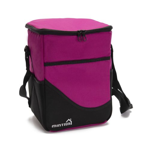 Mintra Large Cooling Bag (10 Liter) - High Insulation - Cool For Up To 2 Days - (1 Pc) - Purple