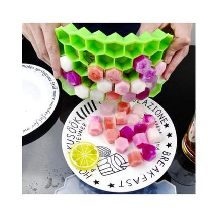 Wonderful Attractive High Quality Beehive Silicone Ice Mold - (4 Pcs)