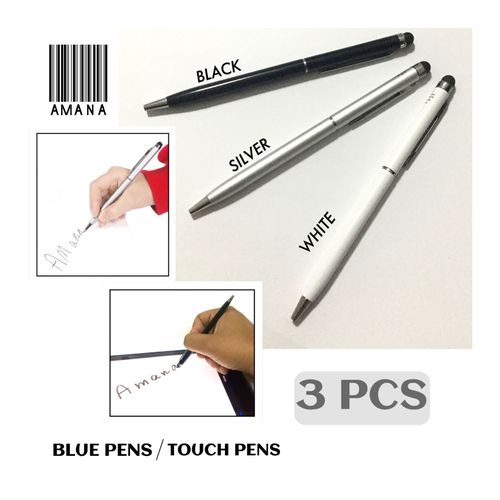 Metal Touch Pen - Writing & Smart Devices - 3 Pcs