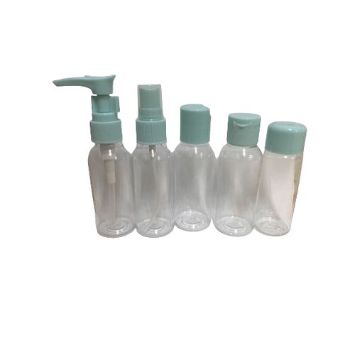 Small Bottles In Plastic Bag Different 5 Pcs