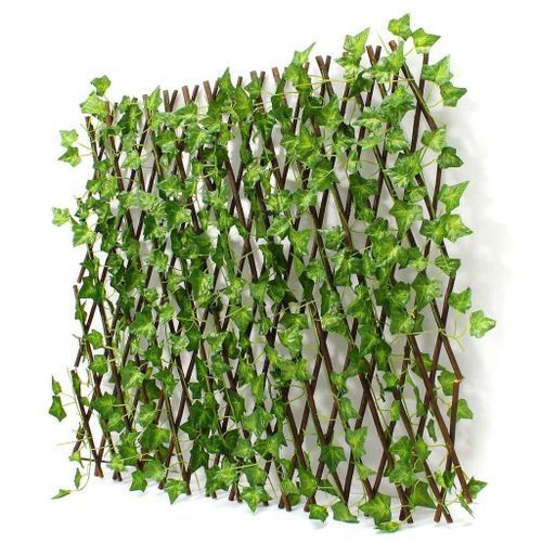 Bamboo Wooden Fence Leaves Expandable