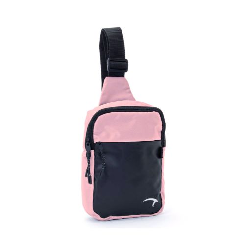 Mintra Comfortable Cross Body Bag - Waterproof - Pink\Black - 1 Pc