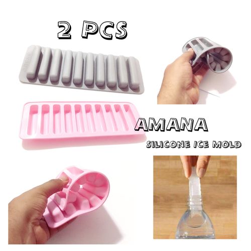 Amana- Silicone Ice Mold - Practical Design - 2 Pieces