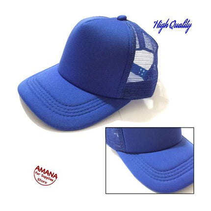 Amana - Distinctive Adult Cap , Summer Hat - Blue