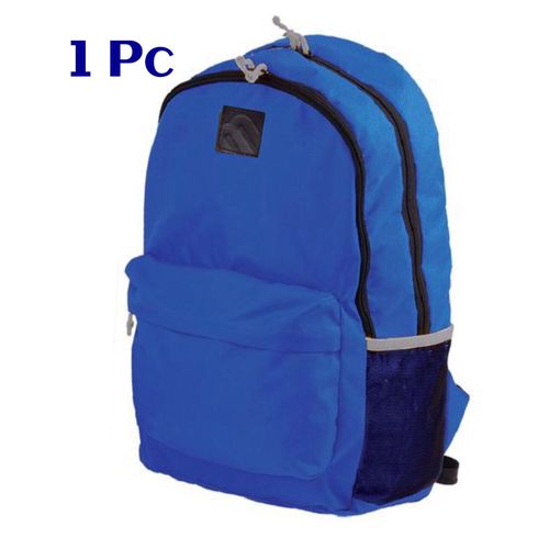 Mintra Comfortable Backpack - Waterproof - Durable Fabric - (Capacity 20 Liter) - 1 Pc - Blue ( Large)