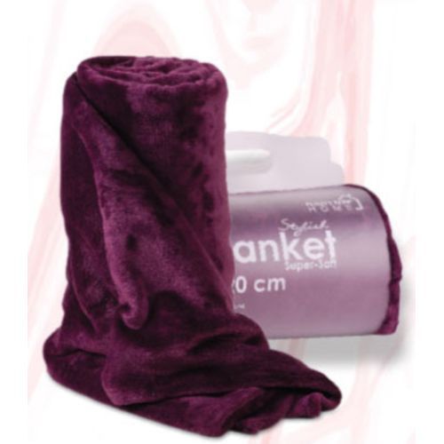 Mintra TWZ -Warm Microfiber Blanket - 1 Pc - Ppurple 130x180 Cm