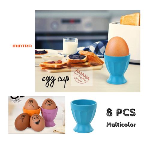 Mintra Elegant Unbreakable Egg Cup (8Pcs)