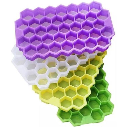 Wonderful Attractive High Quality Beehive Silicone Ice Mold - (4 Pcs)