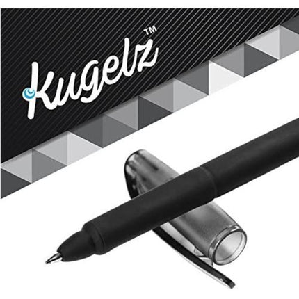 Smooth Gel Pen - 12 Pcs - Quick Dry - Black