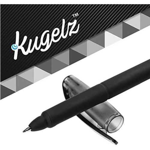 Smooth Gel Pen - 12 Pcs - Quick Dry - Black