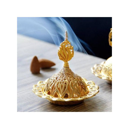 (3 Pcs) Ottoman Incense Burner Mini: Elegance and Décor at the Heart of Your Home - Luxury Design and Perfect for Gifts