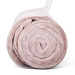 Warm Microfiber Blanket - 220×180 Cm - Mocca