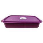 Banana Divided Lunch Box - 1 L - Purple