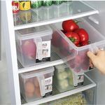 Al Watanya Refrigerator Contents Organizing Box & Cover - 2 Pcs