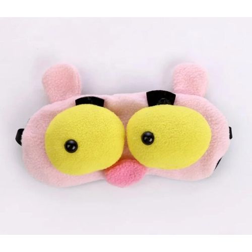 Eye Sleeping Mask & Cooling Gel 3D - Pink Cat