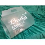 Mintra (XXL) Soft Warm Microfiber Blanket - 240×220 Cm - Turquoise