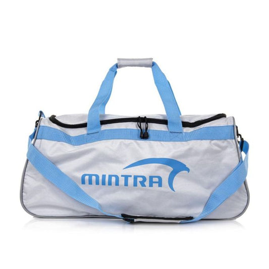 Mintra Amana - High Quality Large Duffle Bag - Grey / Blue