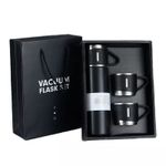 Thermos With 3 Stainless Cups - color may vary