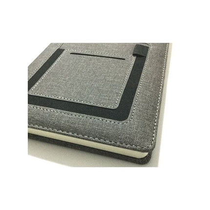 Multifunction A5 Notebook - Cream Paper - (Mobile & Cards & Pen) Case In Cover (1 Pc)