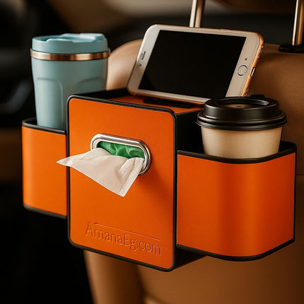 حامل ادوات لكرسي السياره الخلفي متعدد الوظائف