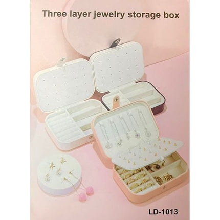 Three Layer Jewelry Storage Box