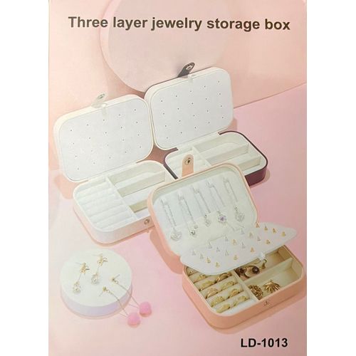 Three Layer Jewelry Storage Box