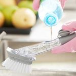 Cleaning Brush With Handle & Tank Soap 1 Pc