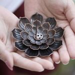 General Incense Burner,Lotus Incense Stick Incense Holder & Cone Incense Holder & Ash Catcher