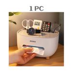Ecoco Multifunctional Tissue Box Cover & Tools Holder Medium - 1 Pc