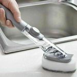 Cleaning Brush With Handle & Tank Soap 1 Pc
