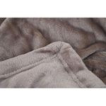 Warm Microfiber Blanket - 220×180 Cm - Mocca