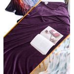 Mintra Super Soft Warm Microfiber Blanket - Large - Purple